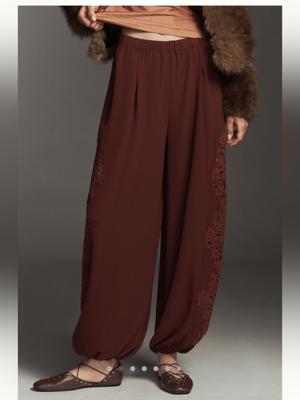 Bl-nk Imogen Lace Balloon Pants